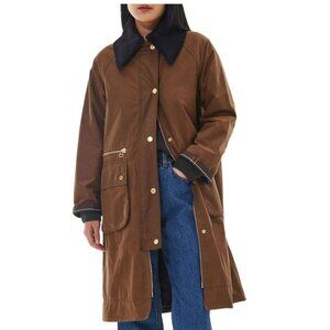 Sold out BARBOUR TOWNFIELD wax coat brown NWT